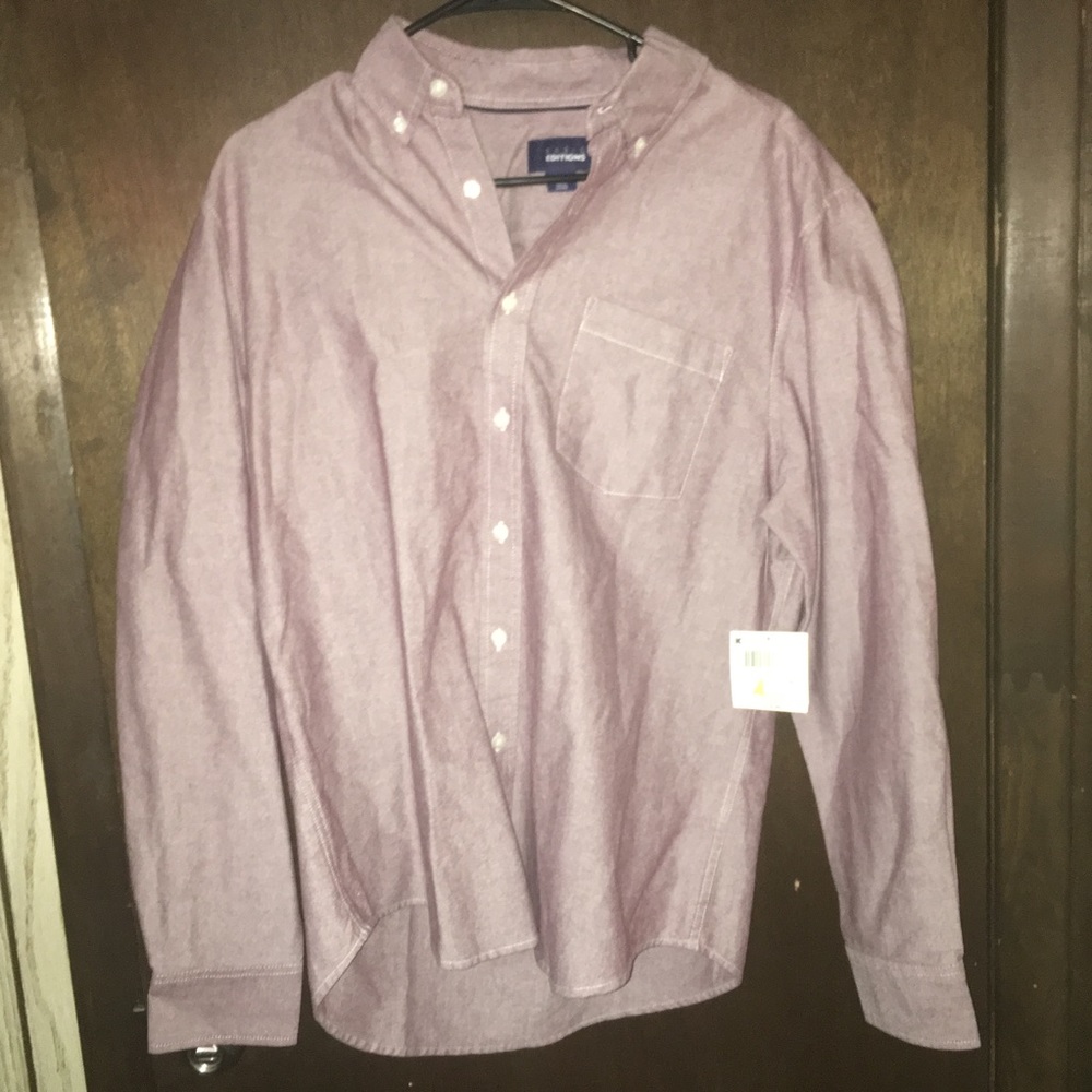 Basic Editions Red Casual Shirt