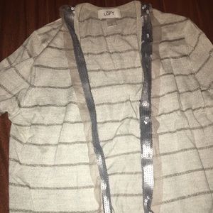 LOFT Cardigan w/Sequins