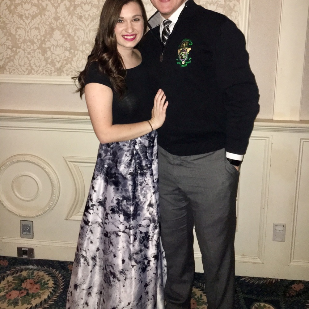 Gorgeous two piece formal dress