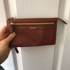 Coach wristlet wallet