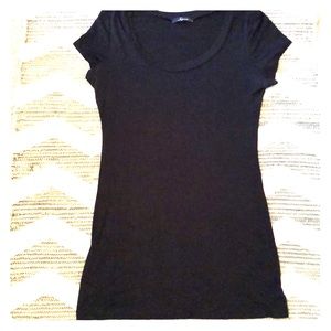 Black short sleeve tee. New with no tags.