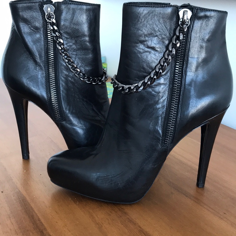 All saints bootie stilettos