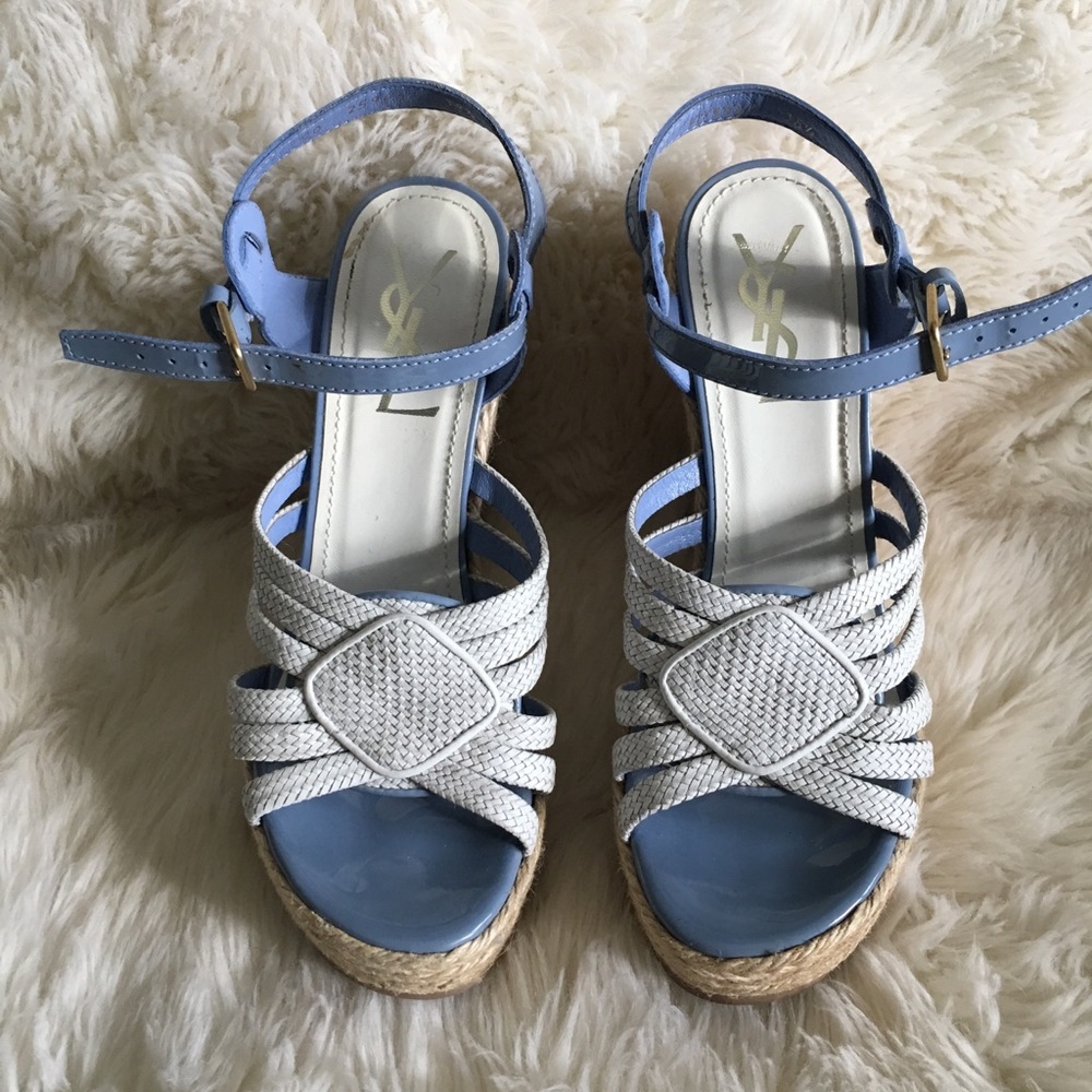 BARELY WORN Yves Saint Laurent Espadrille