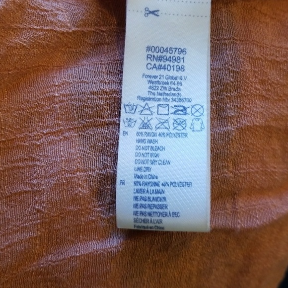 Rust Colored Top - Picture 5 of 5