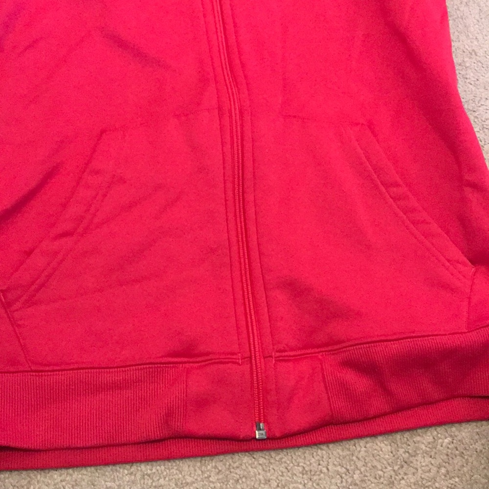 Under Armour Women's Pink Zip Up, MD - Picture 7 of 8
