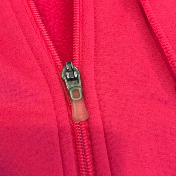 Under Armour Women's Pink  Zip Up, MD - Picture 4 of 8