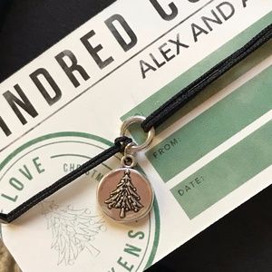 Alex and Ani Christmas Tree Charm Bracelet Silver