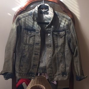 Topshop Petite Denim Jacket- size 2