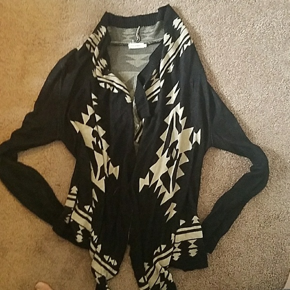 Blu pepper Aztec Cardigan - Picture 2 of 2