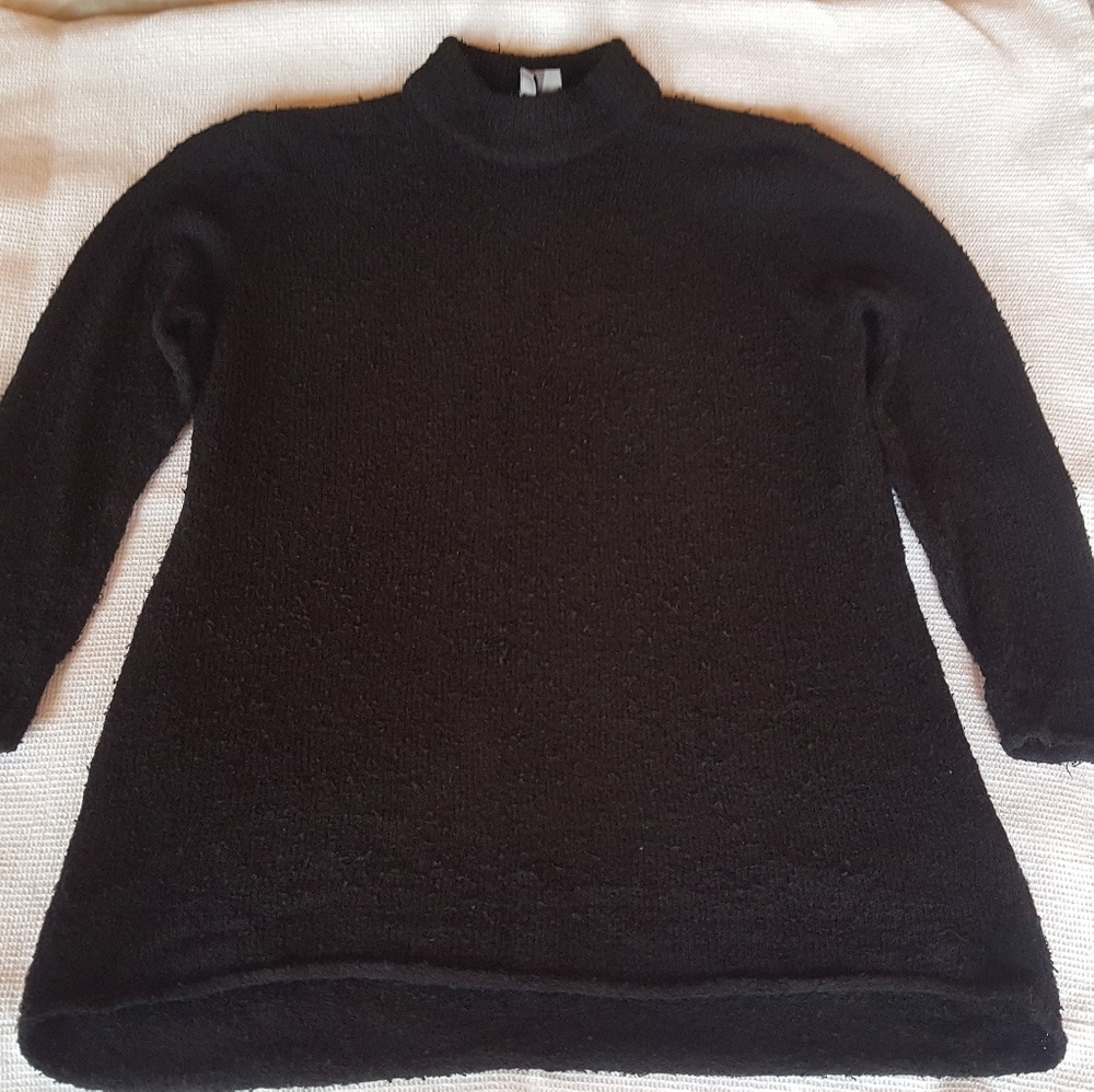 Black Dress Up or Down Sweater, Size XS