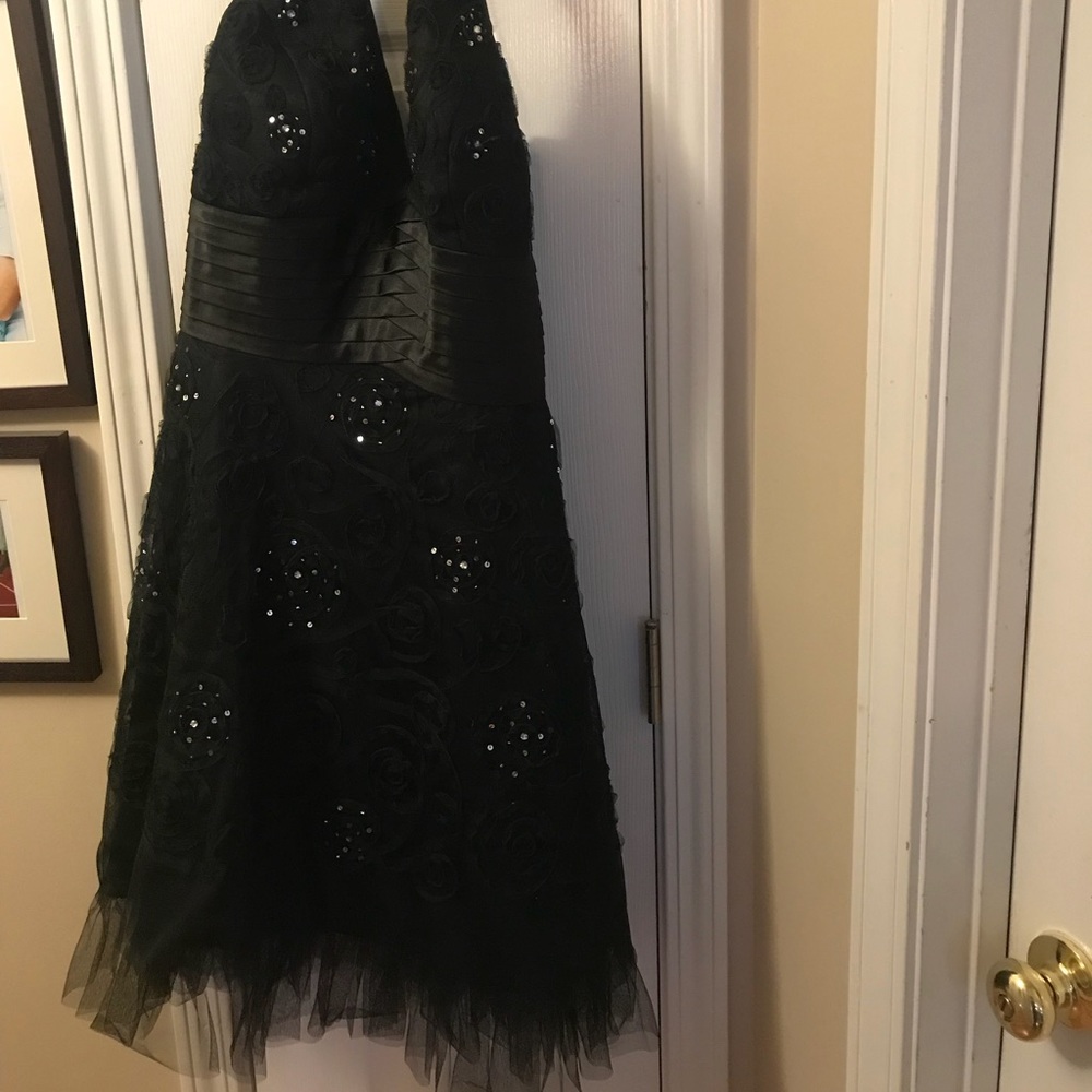 Gorgeous black cocktail or after 5 dress.