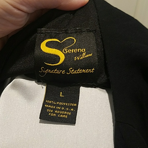 Serena Williams Signature Statement Black Chiffon - Picture 4 of 5