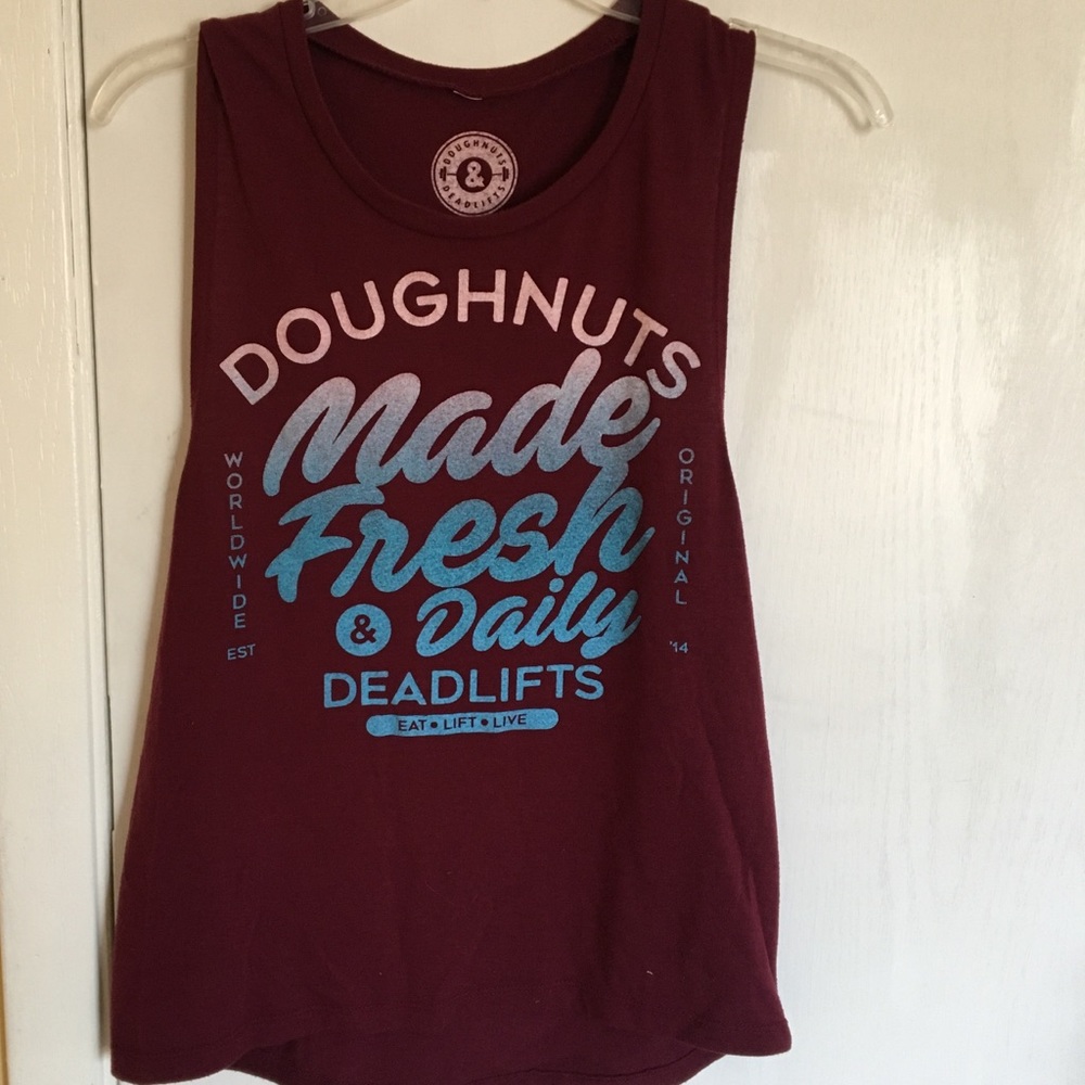 Doughnuts & Deadlifts Muscle Tank