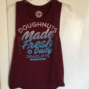 Doughnuts & Deadlifts Muscle Tank