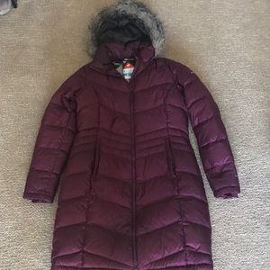 Columbia down jacket - long