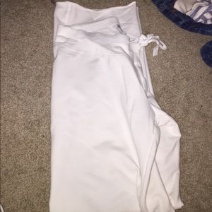 Around the house white soft pants!