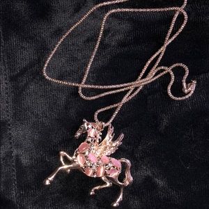 Pegasus Crystal Pendant