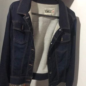 Women's stretchy jeans jacket