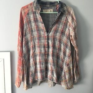 free people peplum flannel