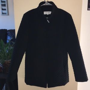 Women’s black Calvin Klein coat M