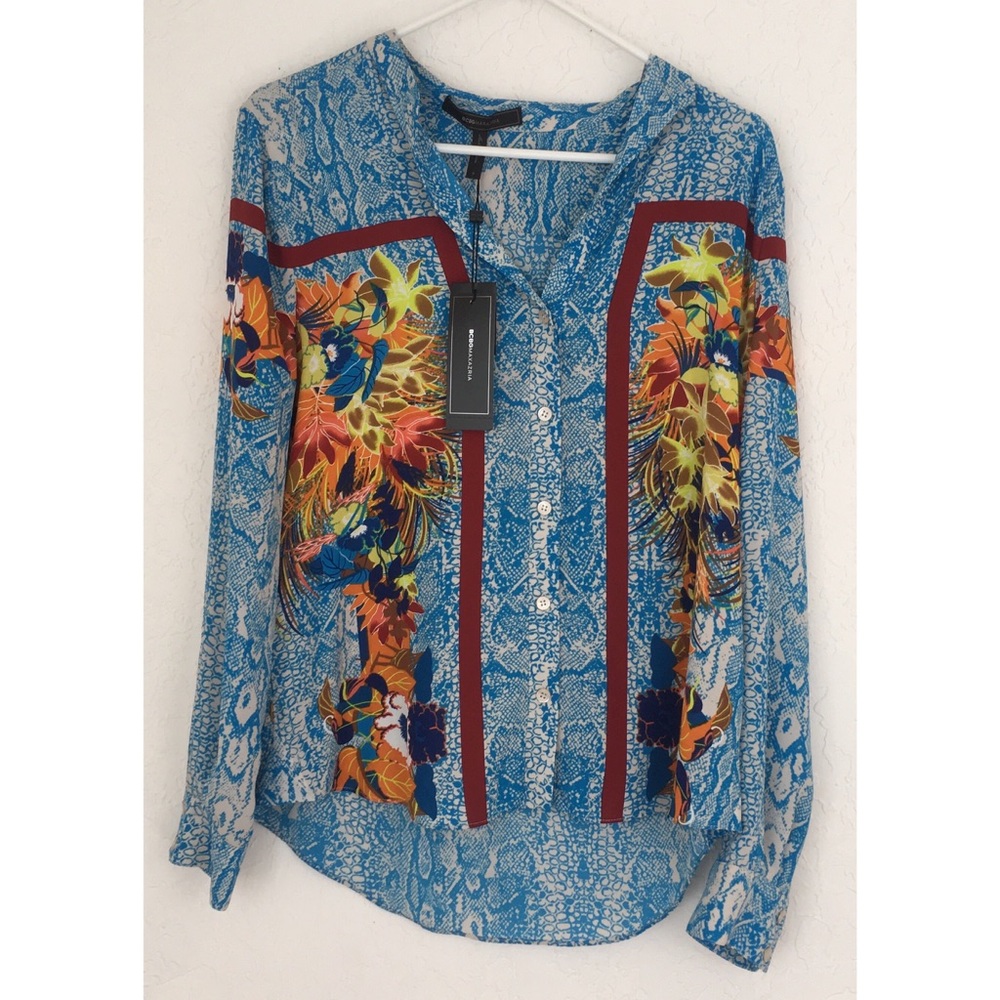 BCBG MAXAZRIA Women's blouse SZ S NWT