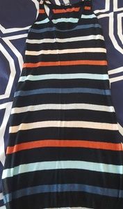 🌈 striped knit dress