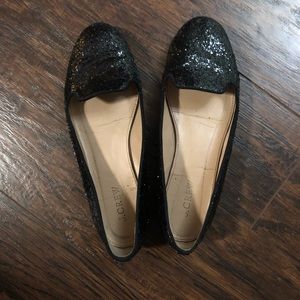 JCrew Glitter Flats