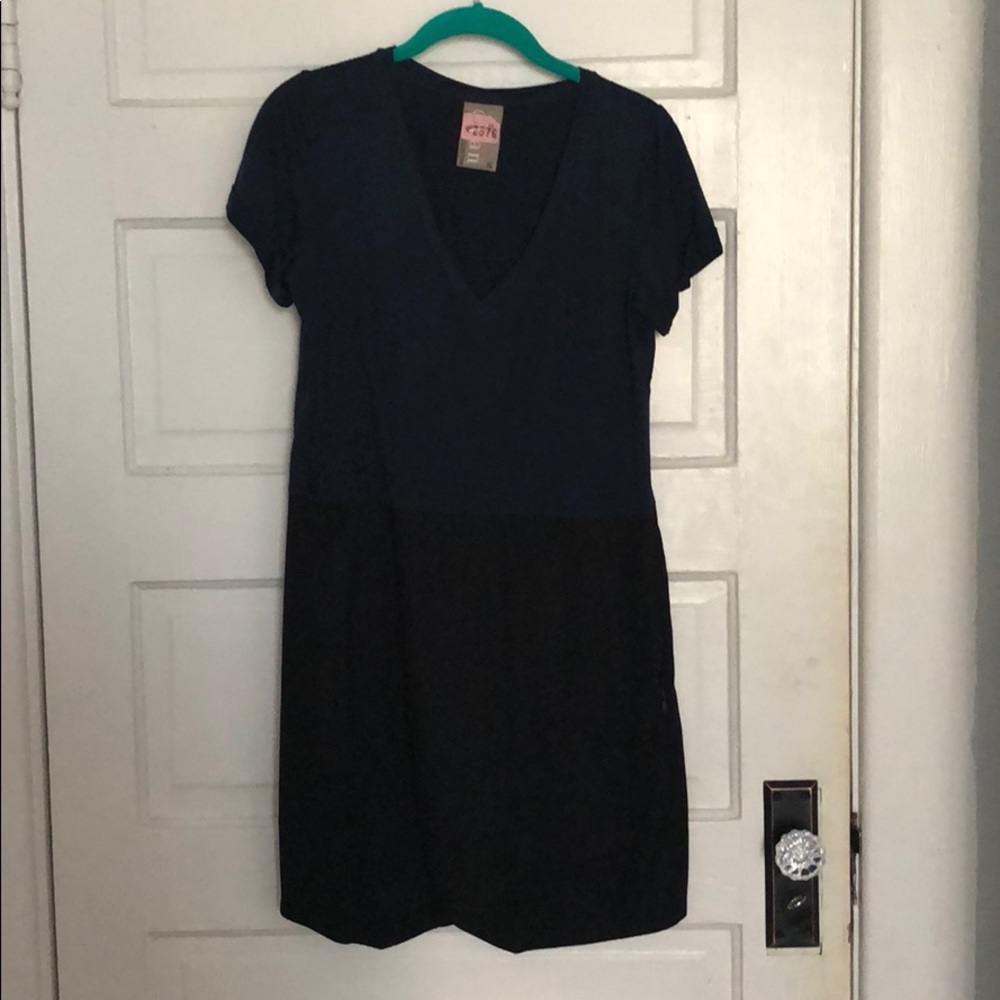 Anthropologie Navy/Black Dress