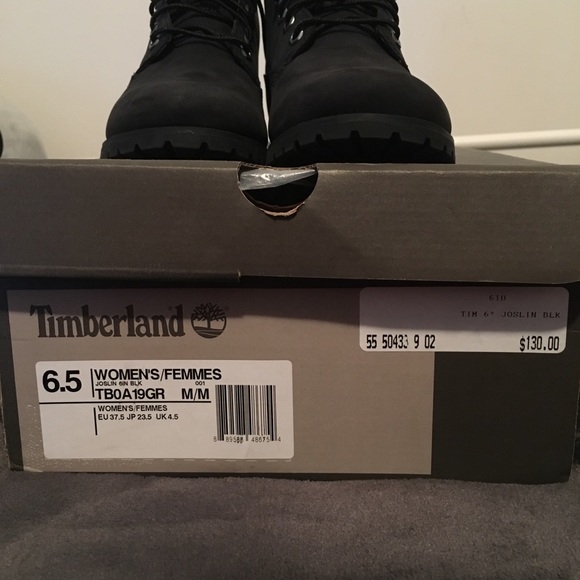 Black Timerblands - Picture 3 of 7