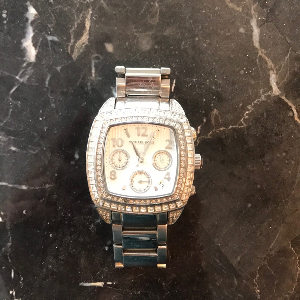 Silver Michael Kors watch