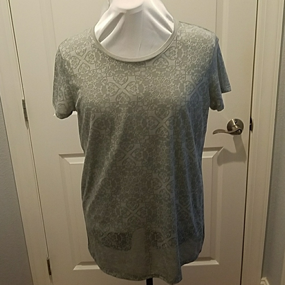 Joe Fresh Grey Patterned Tee Shirt