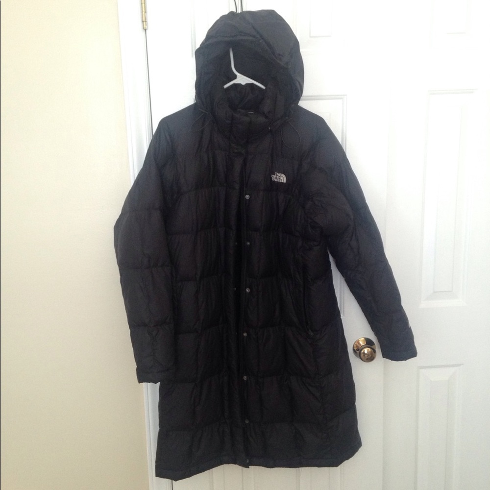 North Face 600 knee length down jacket