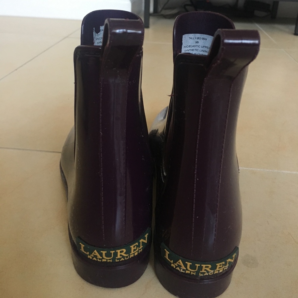 Ralph Lauren rain booties
