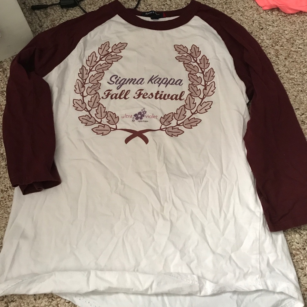 Sigma kappa quarter sleeve