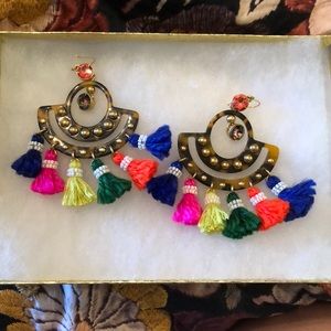 J. Crew Tassle Earrings