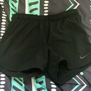 Xs Nike 2 layer running shorts.