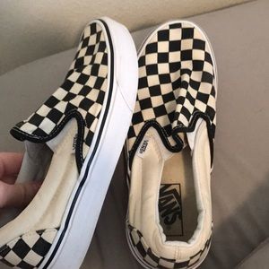 Checkered vans