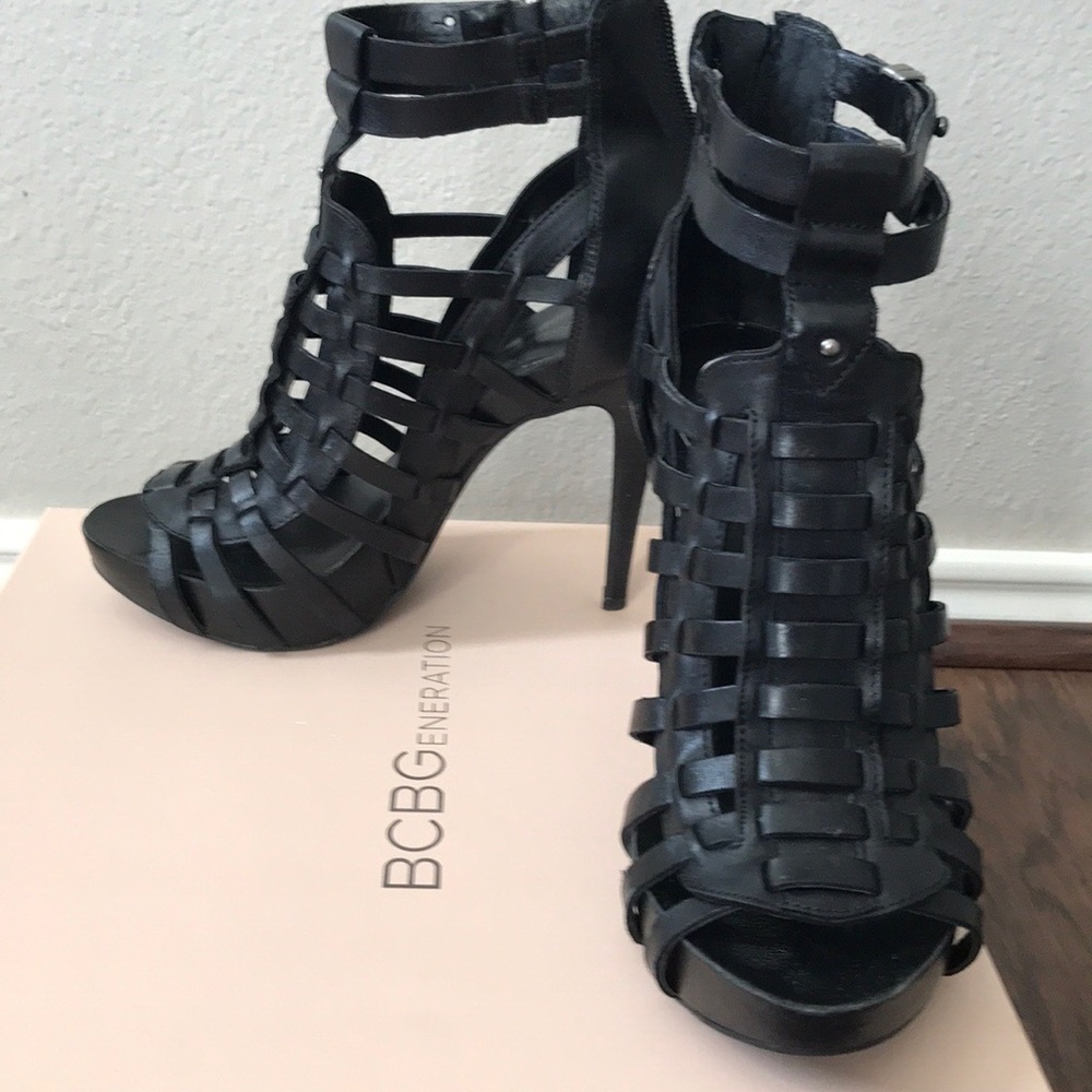 BCBG Black High Heel Shoes