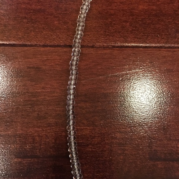 Beaded Purple Butterfly Necklace - Picture 4 of 4