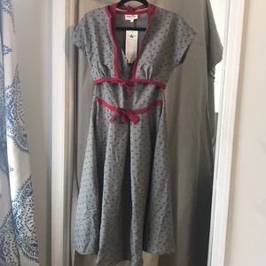 Pin-up dress and bolero set