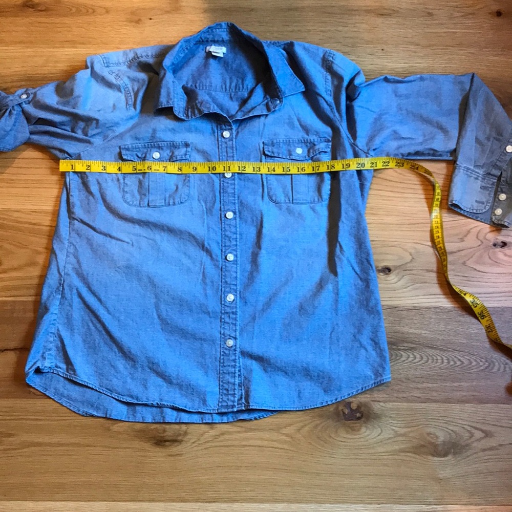 J.Crew denim button up shirt