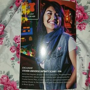 Steven Universe Infinity Scarf and Pin