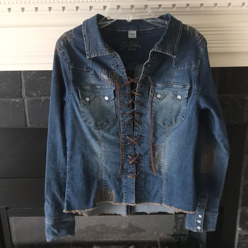 Denim shirt