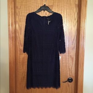 Navy blue dress