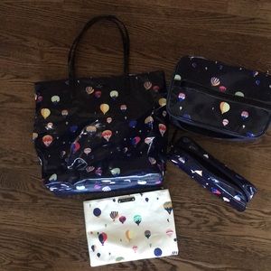 Kate Spade travel bag set