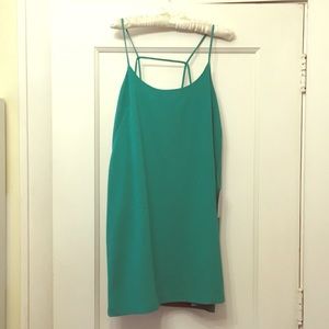 Green Slip Dress from Nordstroms