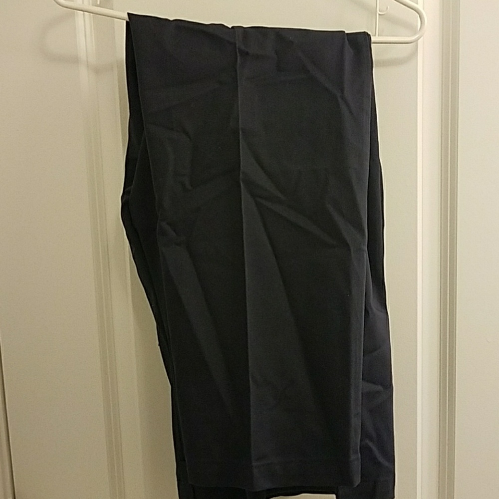 Lee stain resistant flat front pants