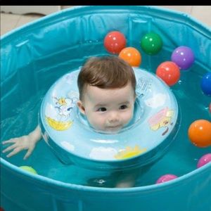 Baby swimming neck float ring
