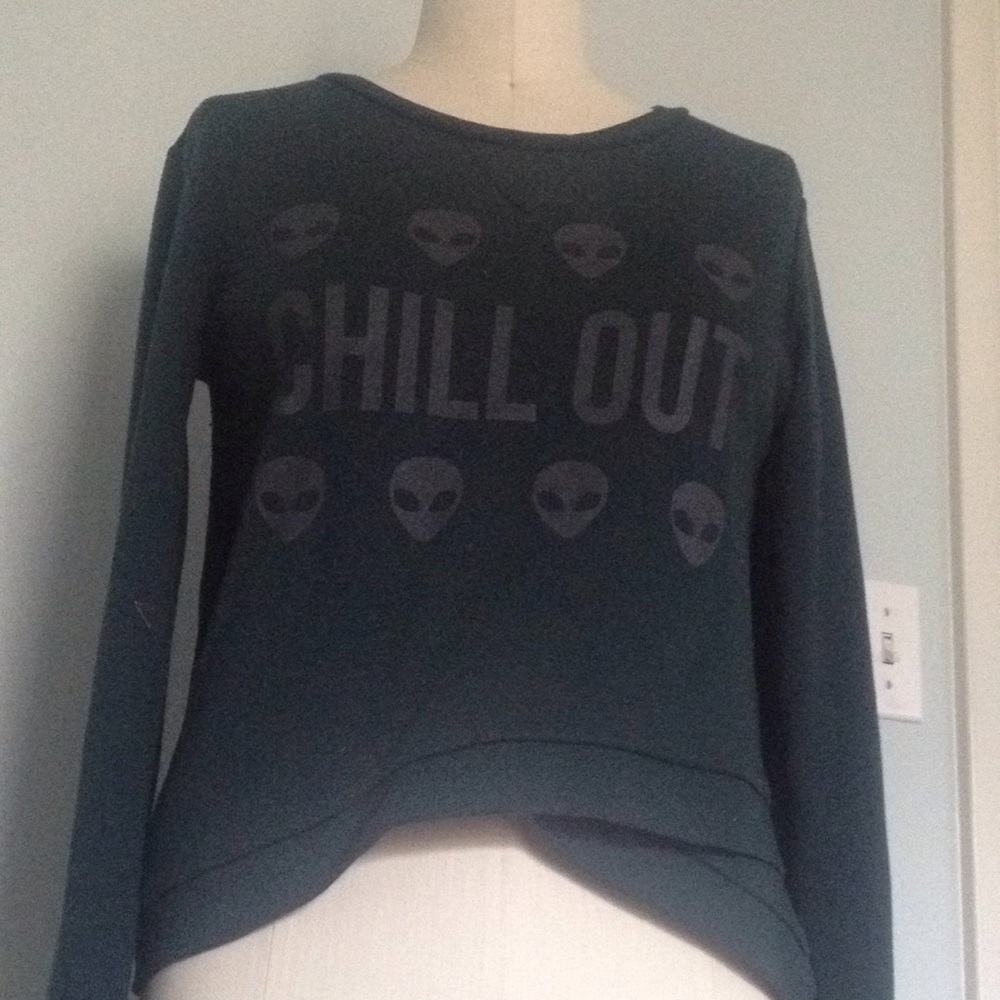 Chill Out Alien Sweatshirt