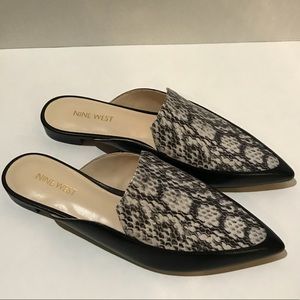 Nine West mules/slides